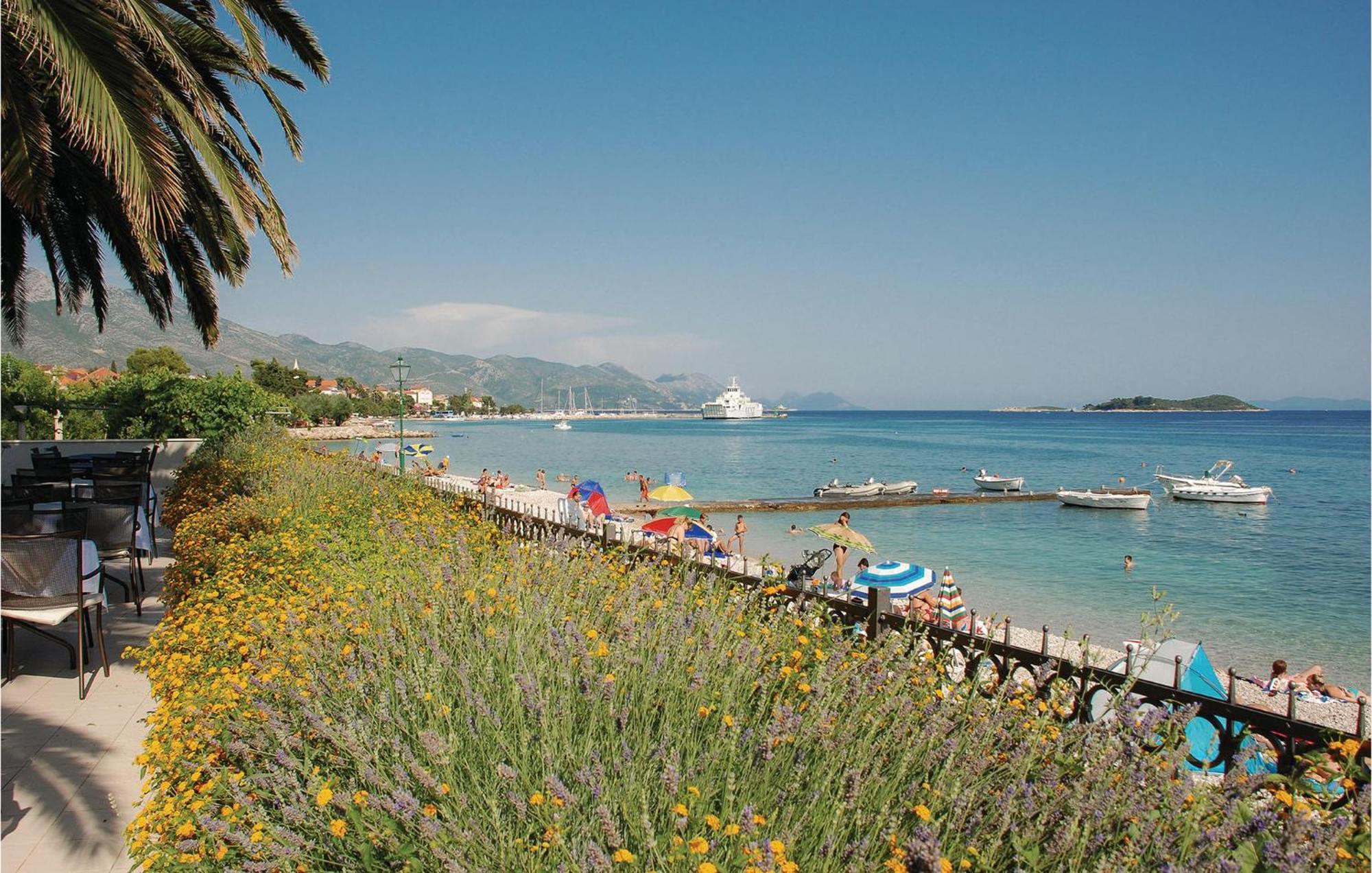 Nice Apartment In Orebic With House Sea View Dış mekan fotoğraf