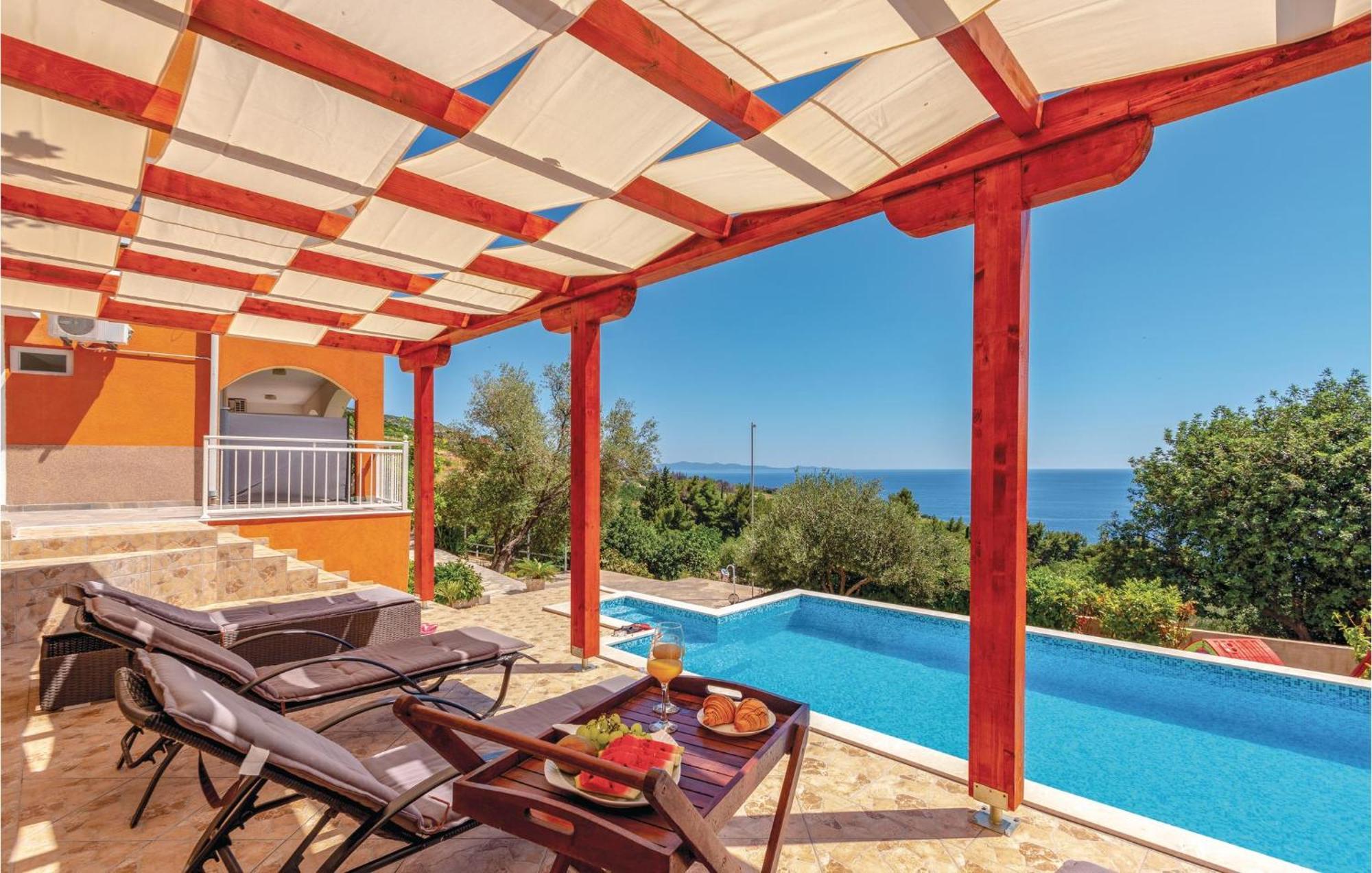 Nice Apartment In Orebic With House Sea View Dış mekan fotoğraf