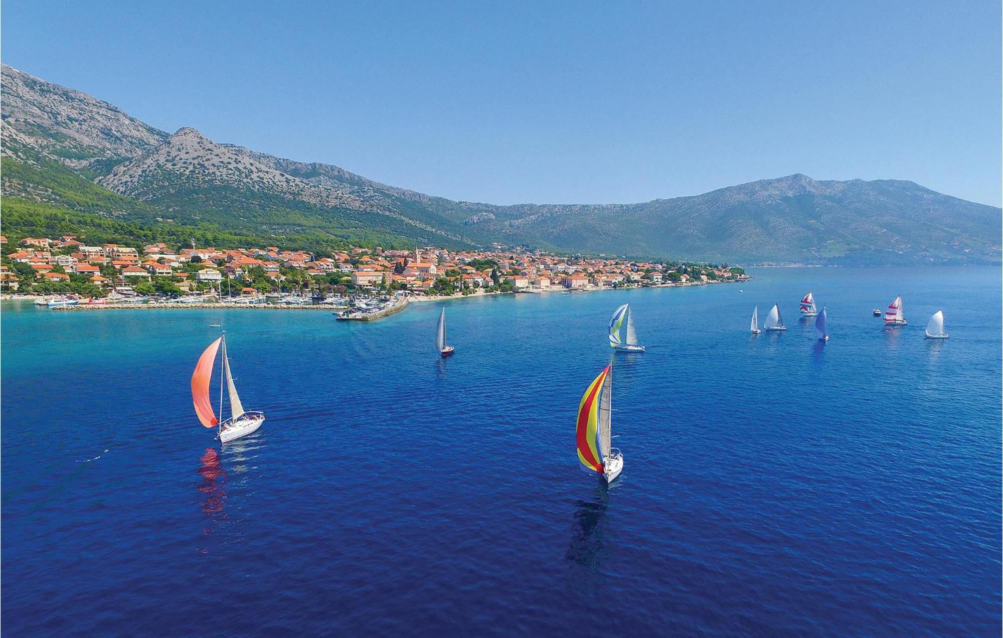 Nice Apartment In Orebic With House Sea View Dış mekan fotoğraf