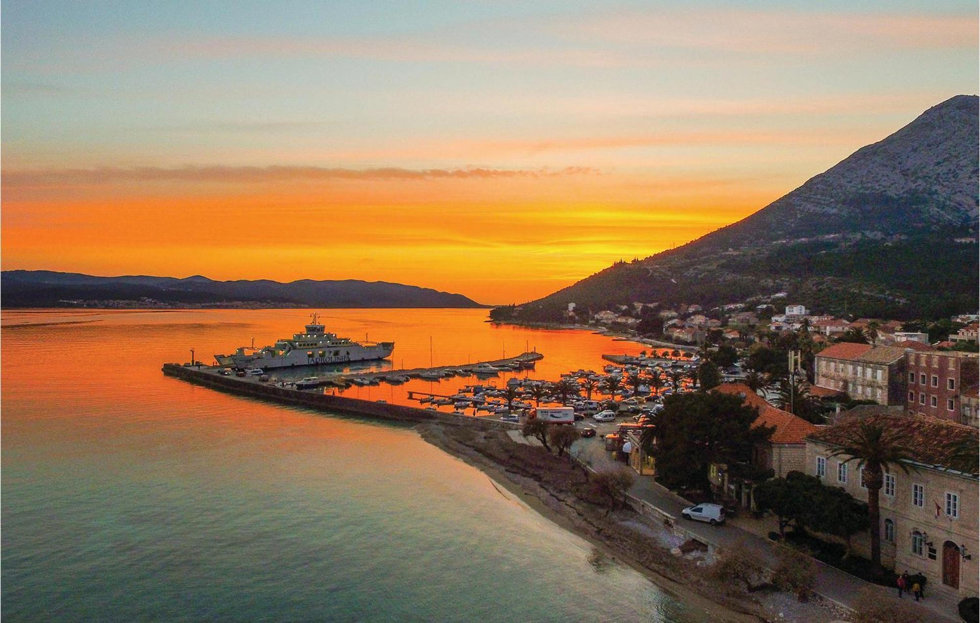 Nice Apartment In Orebic With House Sea View Dış mekan fotoğraf