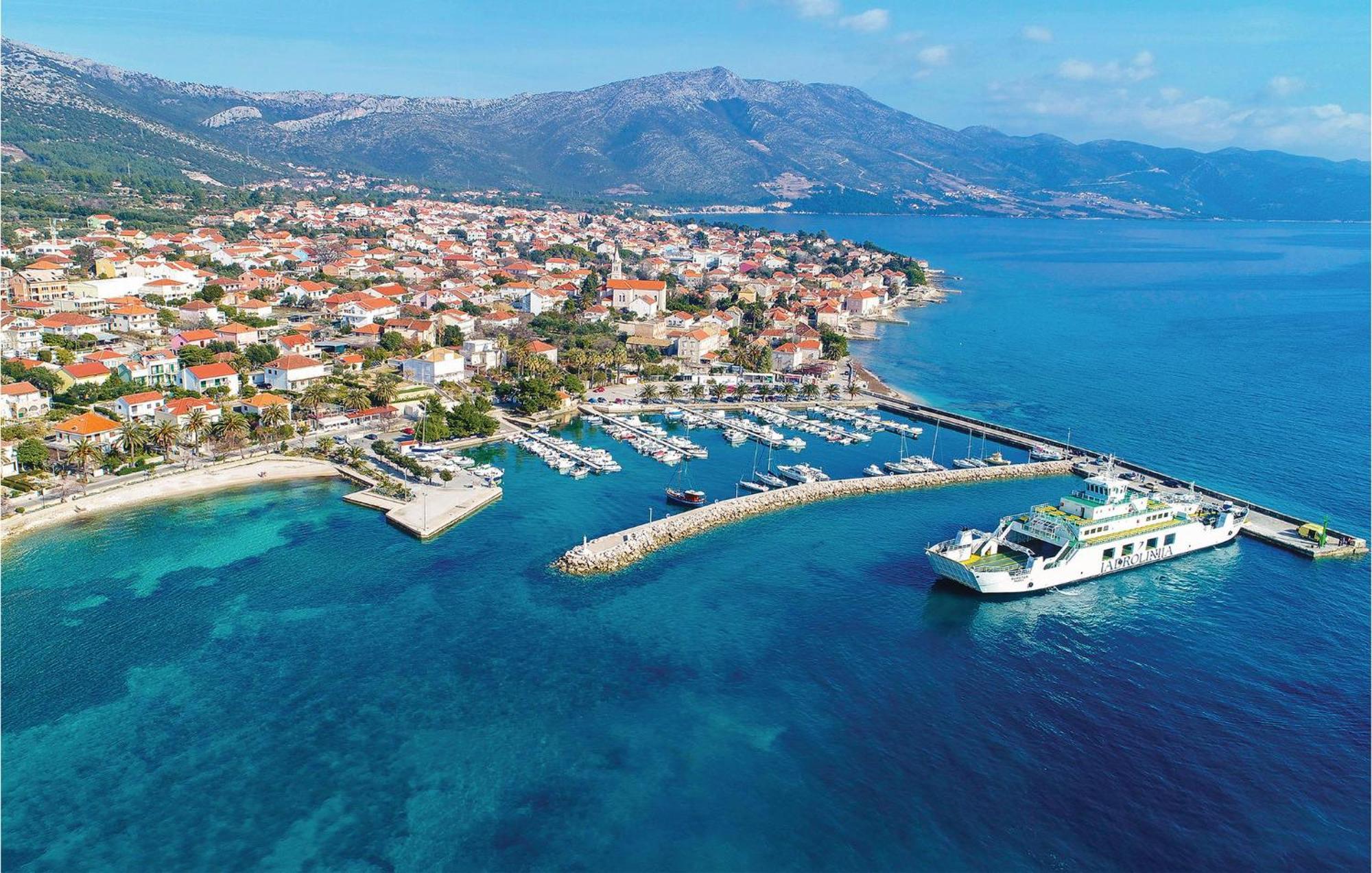 Nice Apartment In Orebic With House Sea View Dış mekan fotoğraf